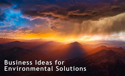 Environmental Solutions Green Business Ideas