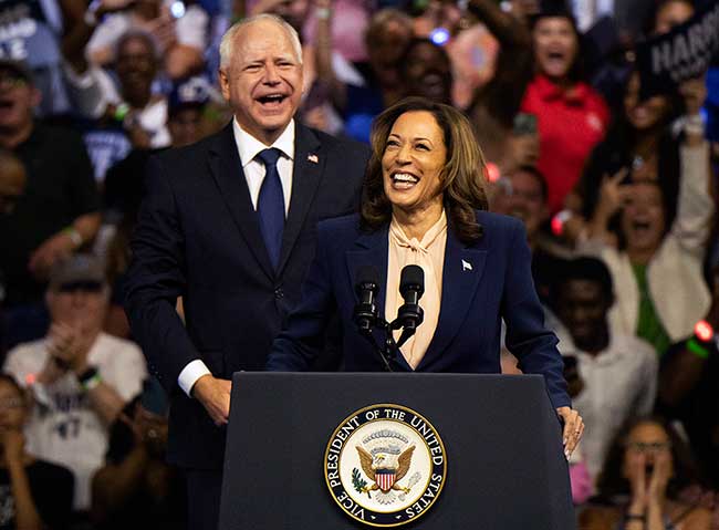 Top 100 Reasons to Vote for Kamala Harris for President and Tim Walz for Vice President in 2024